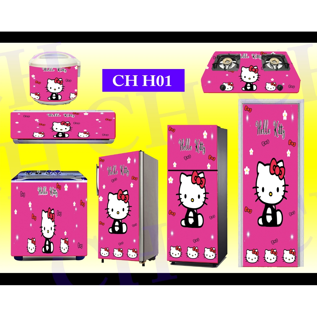 MESIN Refrigerator STICKER, MAGICOM, STOVE, AC, WASHING MACHINE, WC ...