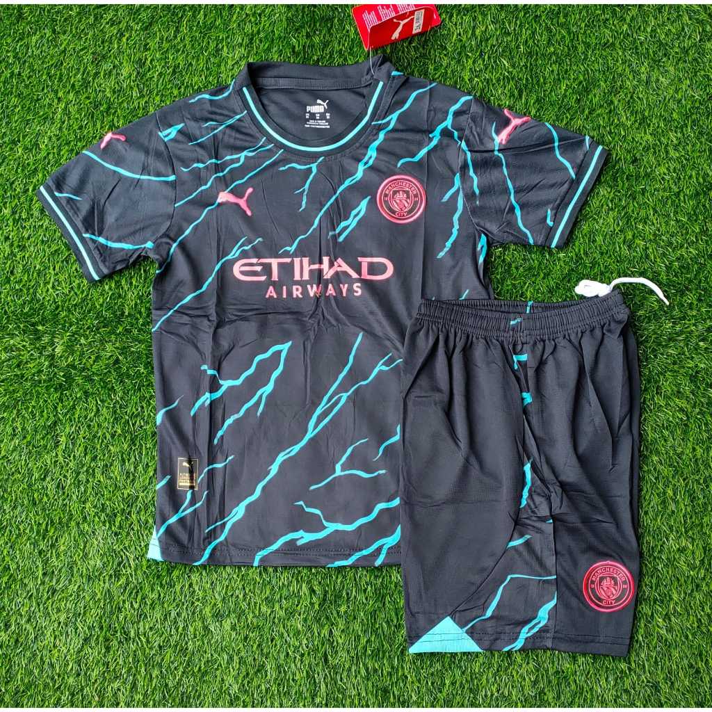 Kids Soccer JERSEY/KIDS CITY 3RD 2023/2024 GRADE ORI Shopee Malaysia