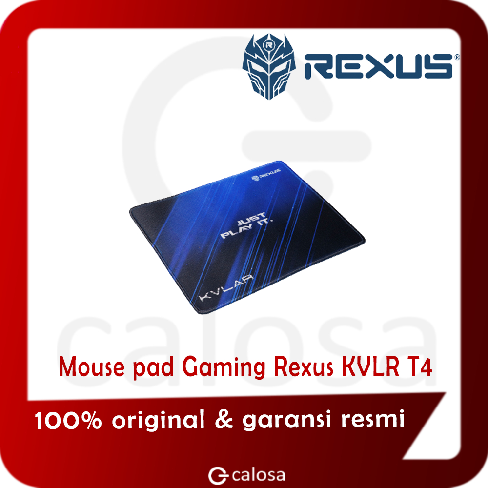 Rexus Original Kvlar T4 Gaming Mousepad | Shopee Malaysia