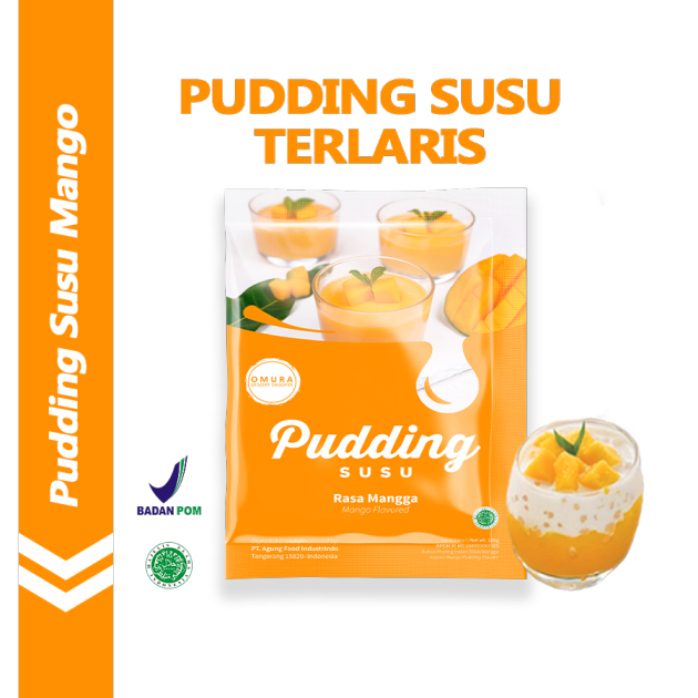 [PREMIX PUDDING] Milk Pudding Milky Pudding Mango Flavor / Mango ...