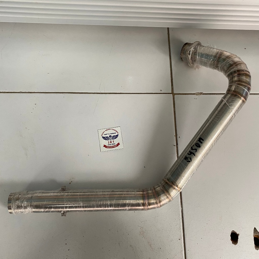 Cafe RACER 38MM Exhaust HEADER YAMAHA BYSON BISON CAFE RACER JAPSTYLE ...