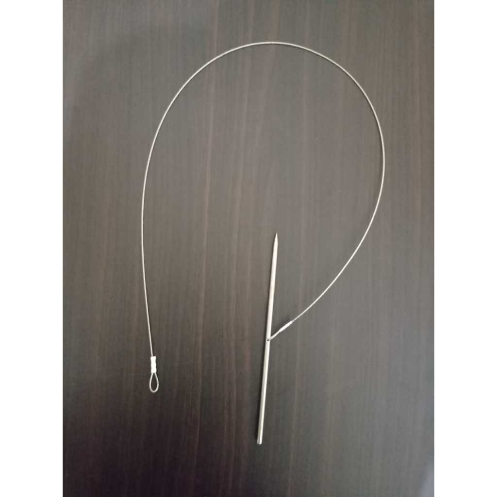 Fish Stringer - 16" Stainless Steel With Coated Handle