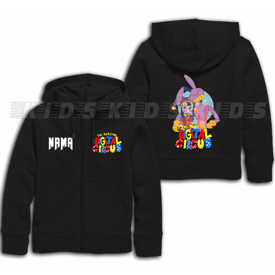 The Amazing Digital Circus Hoodie Pomni Embroidered Hoodie