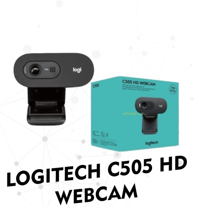 Cámara Web HD Logitech C270, 1280 x 720p, micrófono, USB 2.0.