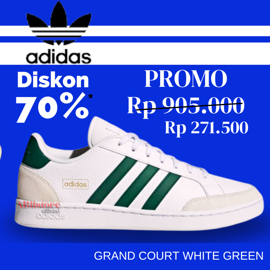 Adidas grand court discount 43