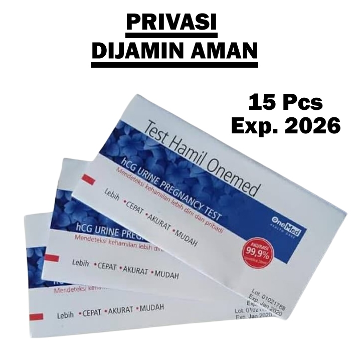 15 PCS Pregnancy Test Pack Onemed Test Pregnancy Test and Sterile ...