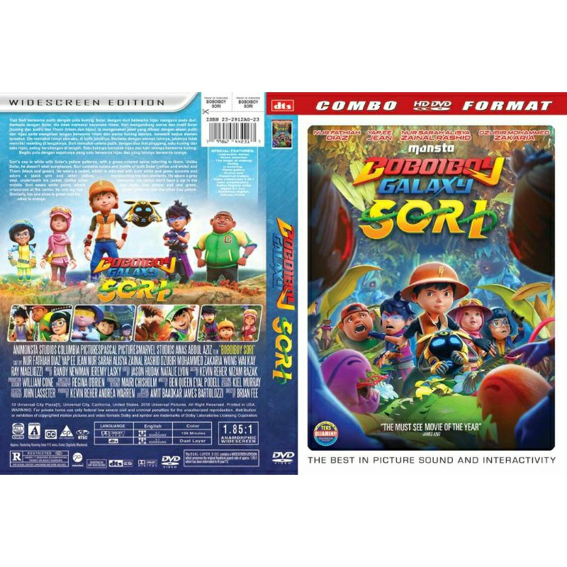 Boboiboy Galaxy Sori Movie Cassette 2023 Shopee Malaysia