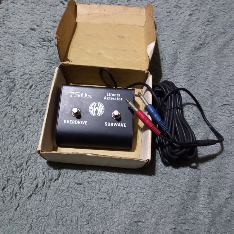 Foot Switch Amplifier Bass Guitar SWR 2 Channel Shopee Malaysia