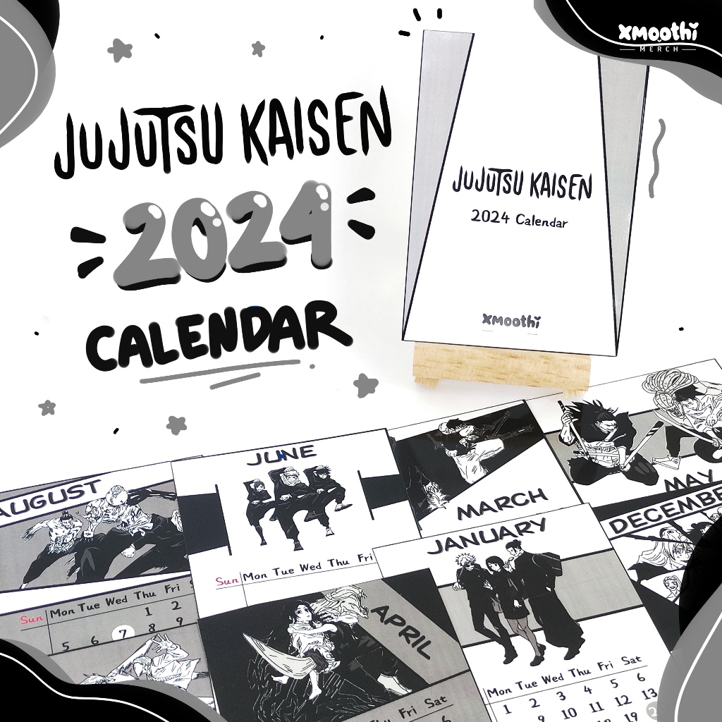 Jujutsu KAISEN 2024 MINI DESK CALENDAR MANGA EDITION - JUJUTSU KAISEN  AESTHETIC CALENDAR - ANIME DESK CALENDAR 2024 - GOJO SETO NANAMI UTAHIME  ITADORI TOJI MEGUMI SUKUNA | Shopee Malaysia