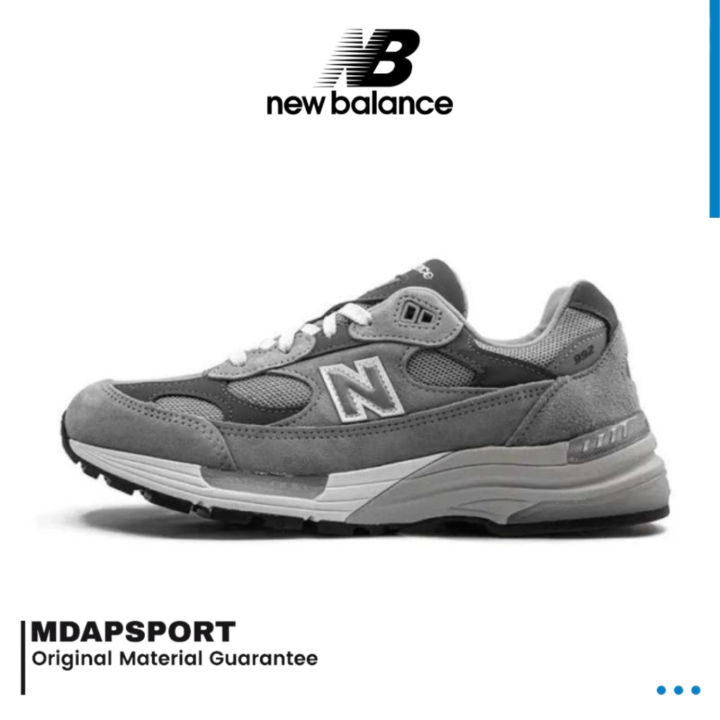 New Balance 992 Made in USA Mens Sneakers Shoes - Gray M992GL | Shopee ...