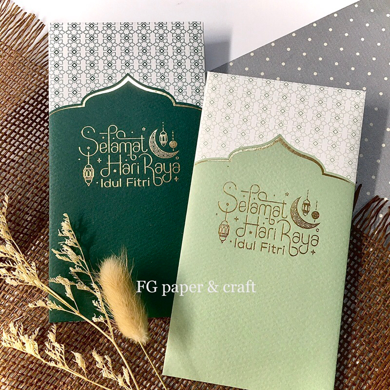 Eid al-Fitr Envelopes 5pcs Majestic Pattern by fgpaper Sampul Duit Raya ...