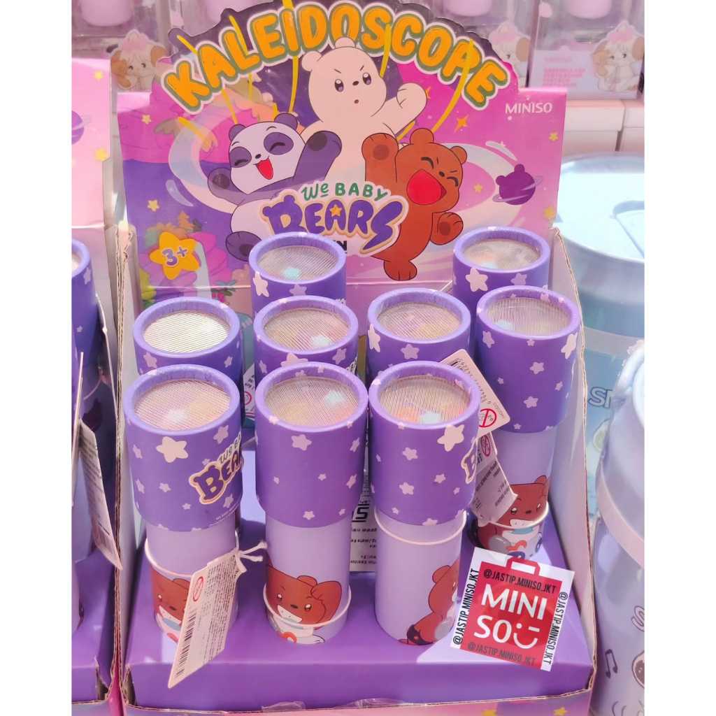 Miniso Cute WE BABY BEARS Binocular Kaleidoscope Shopee Malaysia