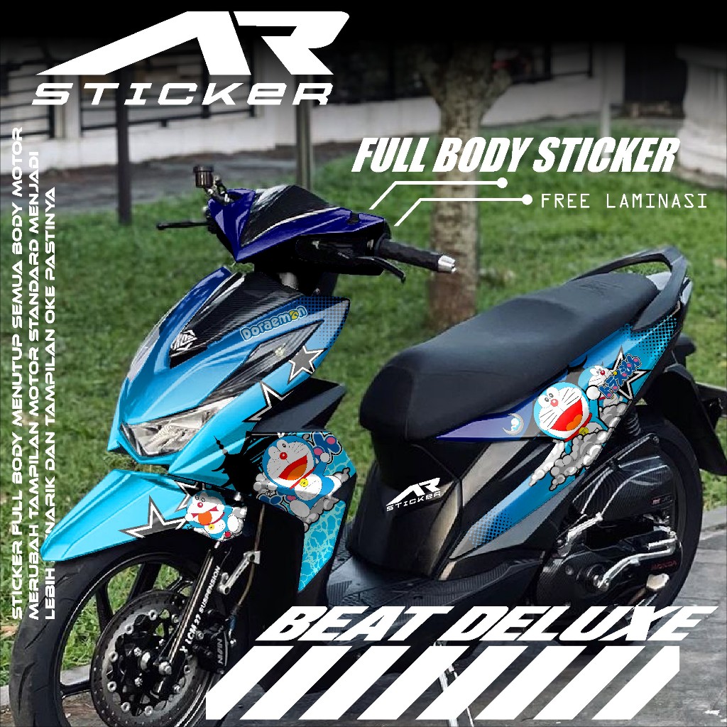 Sticker Motorcycle Full Body Honda Beat Deluxe Beat Street CBS Decal ...