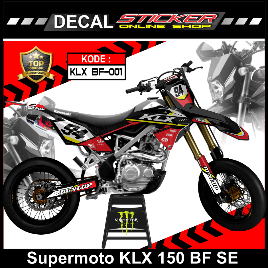 Decal Sticker Motorcycle Cross KLX BF Fullbody-Dekal KLX BF /Extreme ...