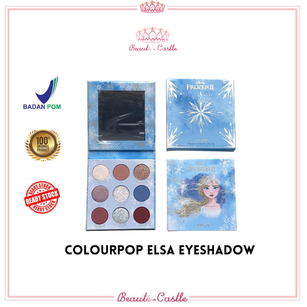 COLOURPOP Colorpop x Disney Eyeshadow Palette Elsa Disney Frozen ...