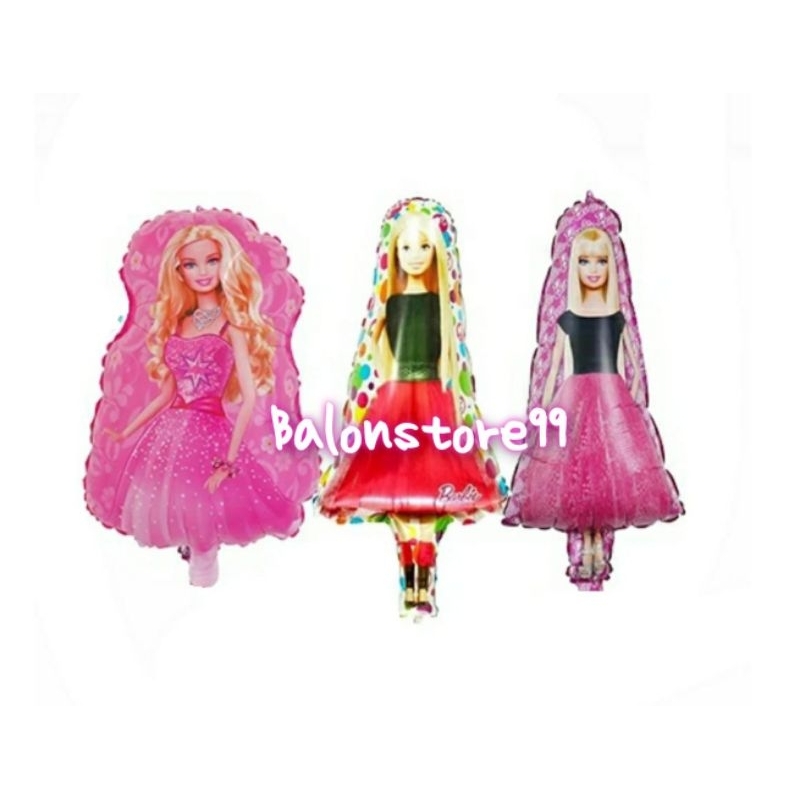 Barbie Foil Balloonsbarbie Theme Balloonsbirthday Balloons Shopee