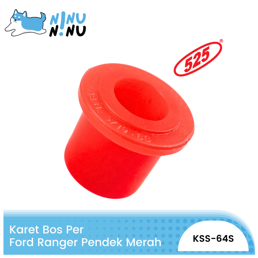 MERAH Ford Ranger Short Red Spring Boss Rubber 525 | Shopee Malaysia