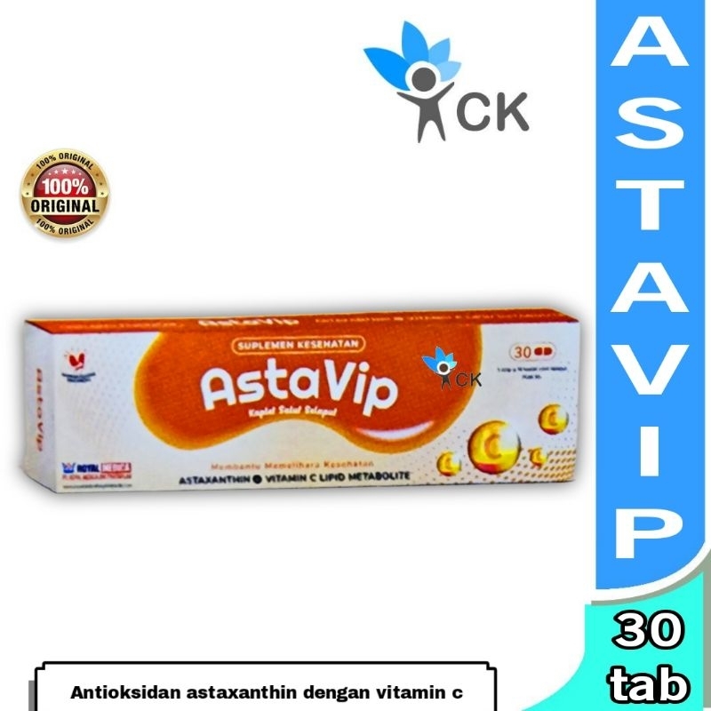 Astavip - box Of 30 - astaxanthin With vitamin C | Shopee Malaysia
