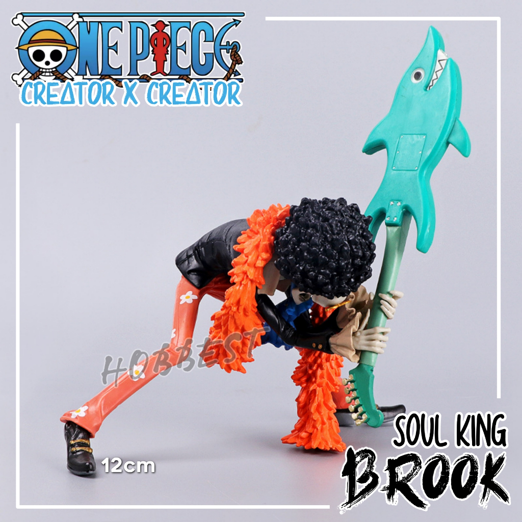 Action Figure Creator x Creator ONE PIECE BROOK - Soul King Mugiwara ...