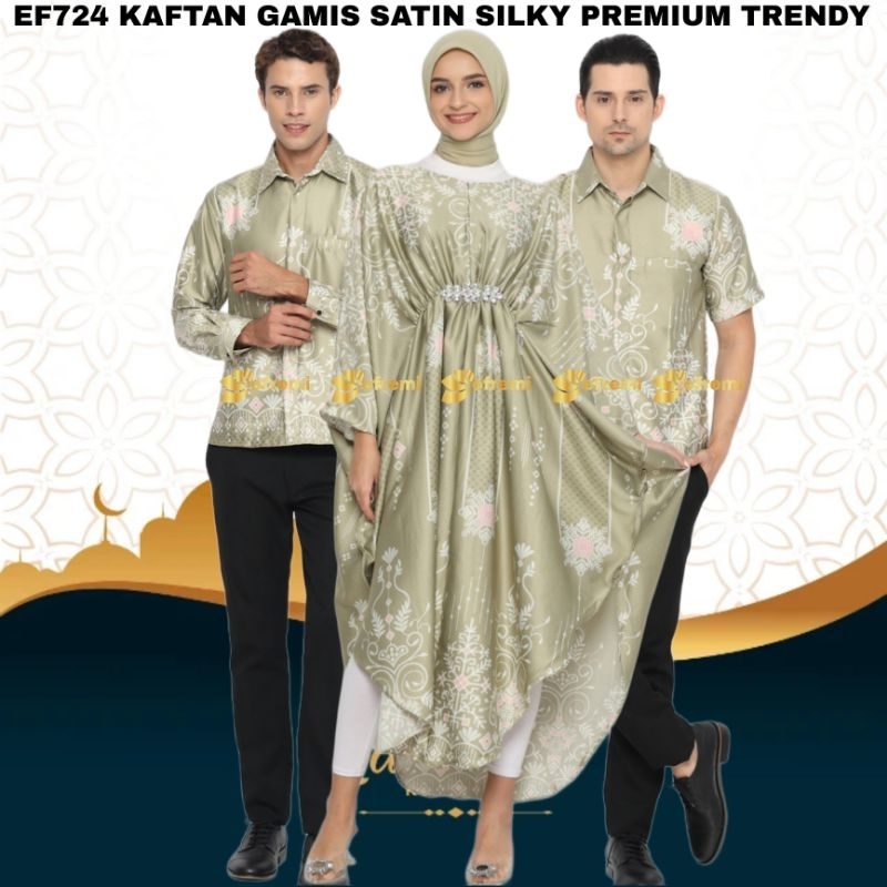Ef724 Eid Al Fitr Robe RAMDHAN 2024 KAFTAN BATIK COUPLE Shopee Malaysia
