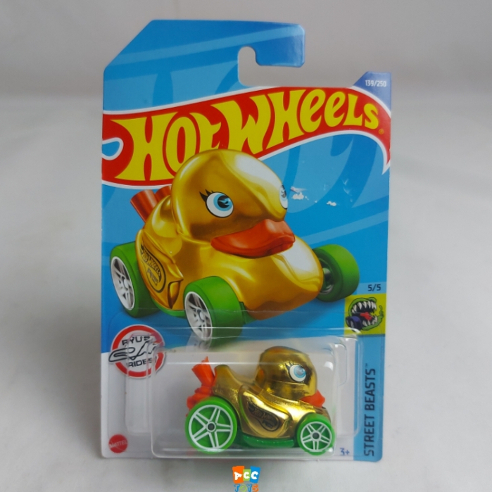 Hot Wheels Duck N Roll Street Beasts Treasure Hunt Ryu's Rides - 2019 ...