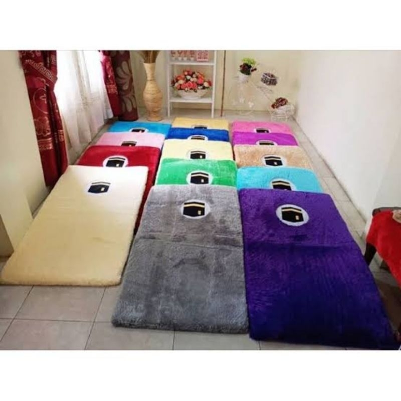 PREMIUM GRADE A RASFUR FEATHER PRAYERYA SOFT Sejadah Gebu Tebal Premium ...