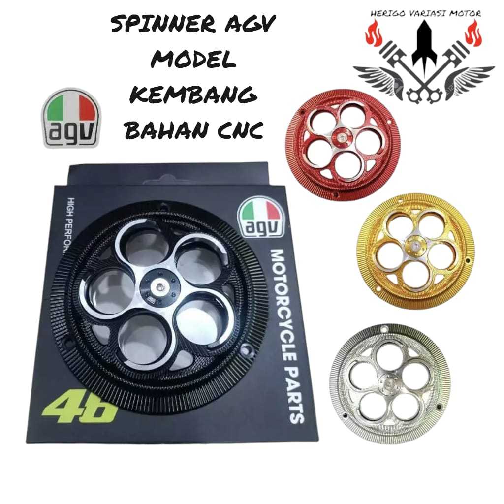 Spinner Fan Cover Full CNC Model Agv Cover Fan Spinner Full PNP All ...