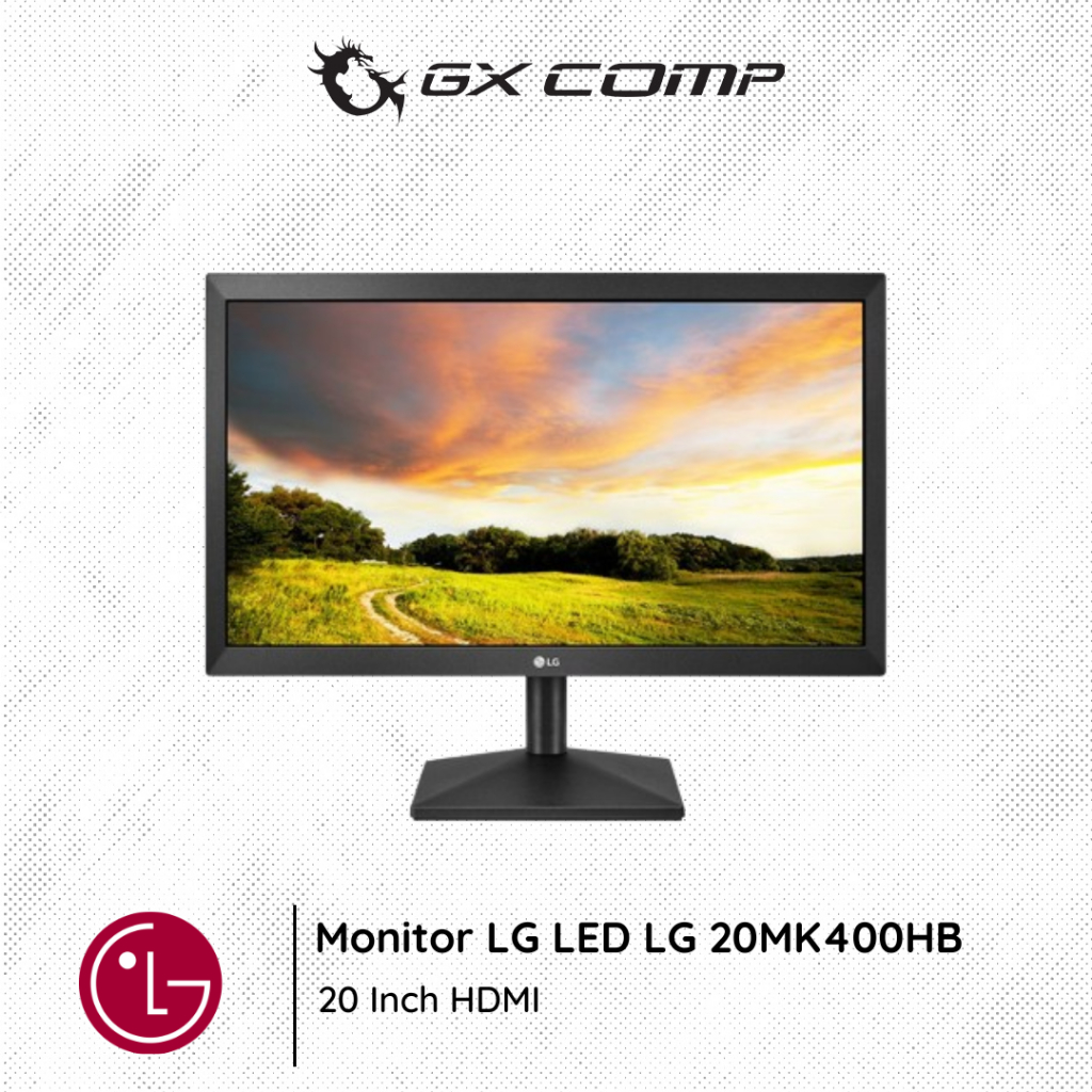 Lg LED Monitor LG 20MK400HB 20 Inch HDMI | Shopee Malaysia