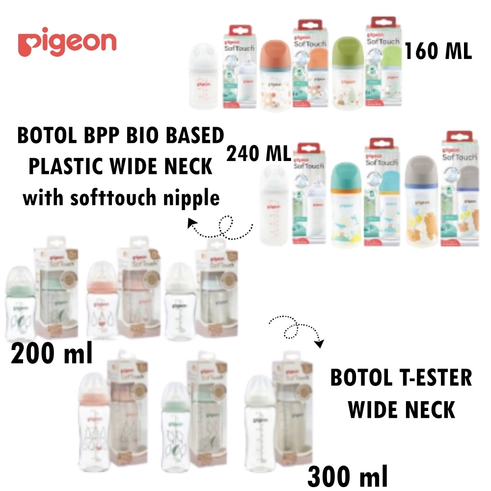 Softouch T-ESTER WIDE NECK 200ml & 300ml Bottles/BPP BIO BASED Plastic ...