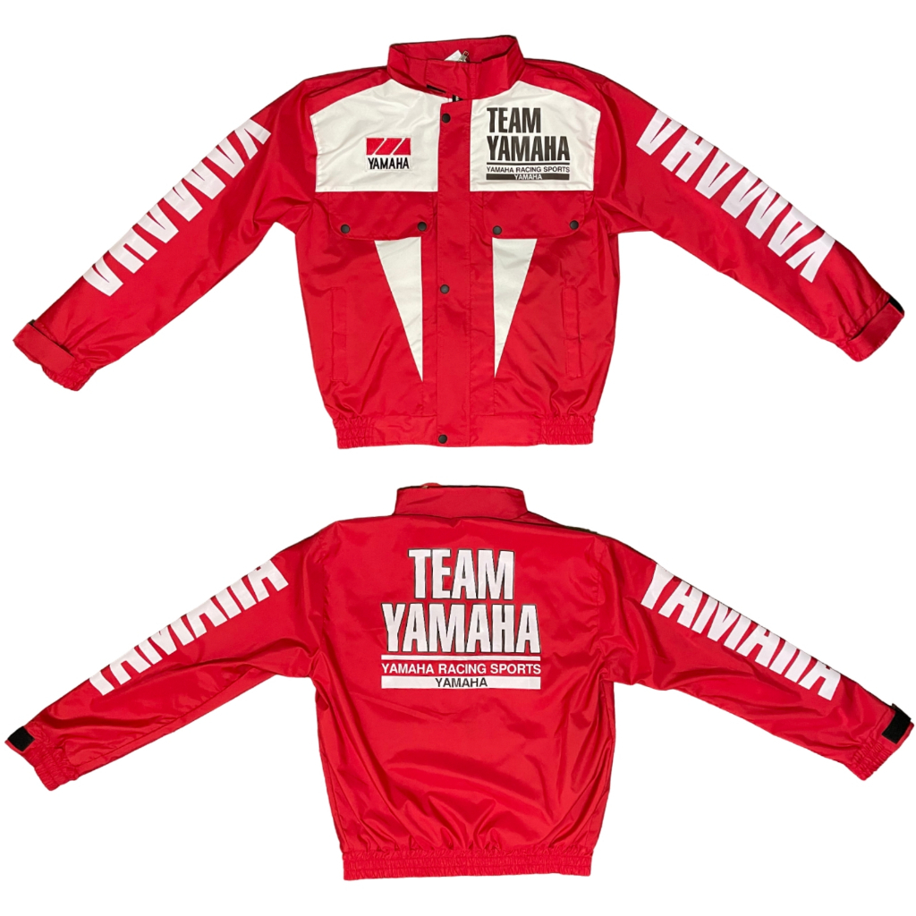 TEAM　YAMAHA　ジャンパー　レッド/ホワイト TEAM YAMAHA ジャンパー レッド/ホワイト TEAM YAMAHA