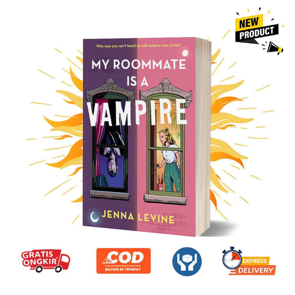 My Roommate Is a Vampire by Jenna Levine (English) Shopee Malaysia