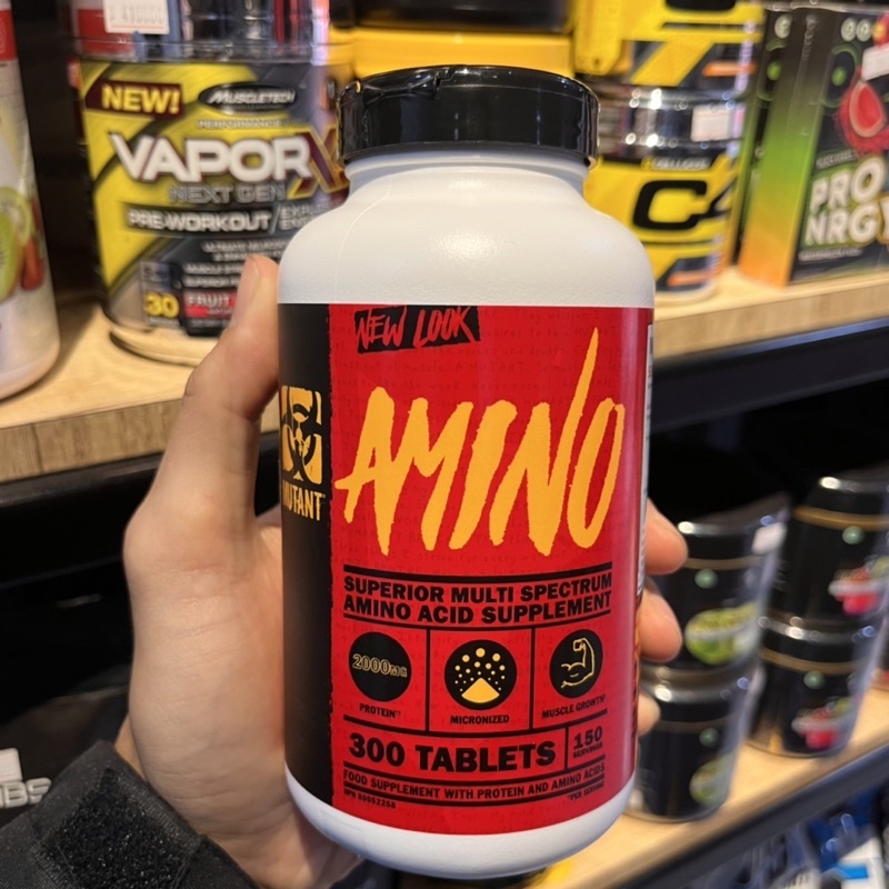 Mutant Amino Contains 300 Tablets 300 Tabs Mutant Amino Protein ...