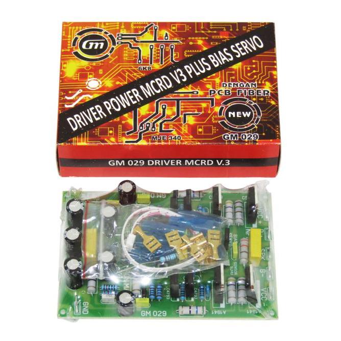 Original FIBER PCB MCRD V.3 bacor bias DCO SERVO power amp driver