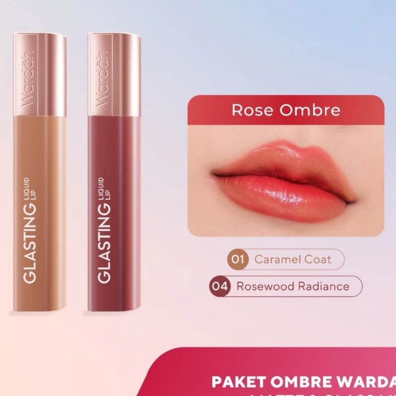 Wardah Glasting Liquid Lip New 