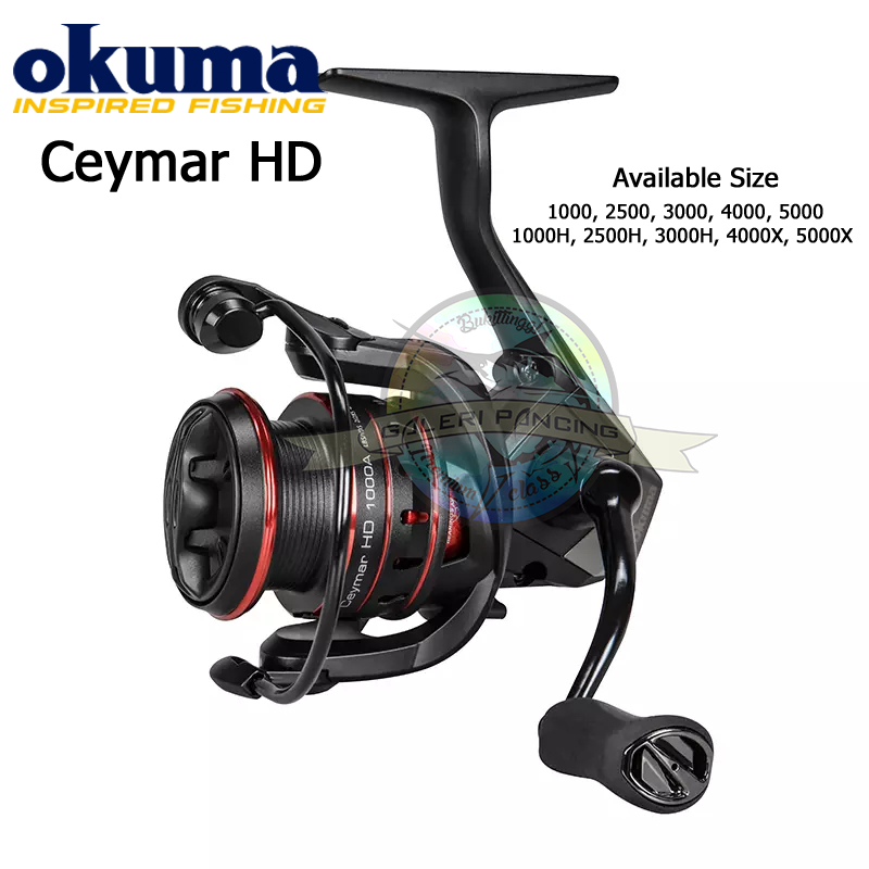 harga reel okuma di malaysia Makaira Special Edition 2-Speed Lever Drag Fishing Reels - Silver Finish It features oversized HDG+ high Okuma EPXT-20 Epixor XT Spinning