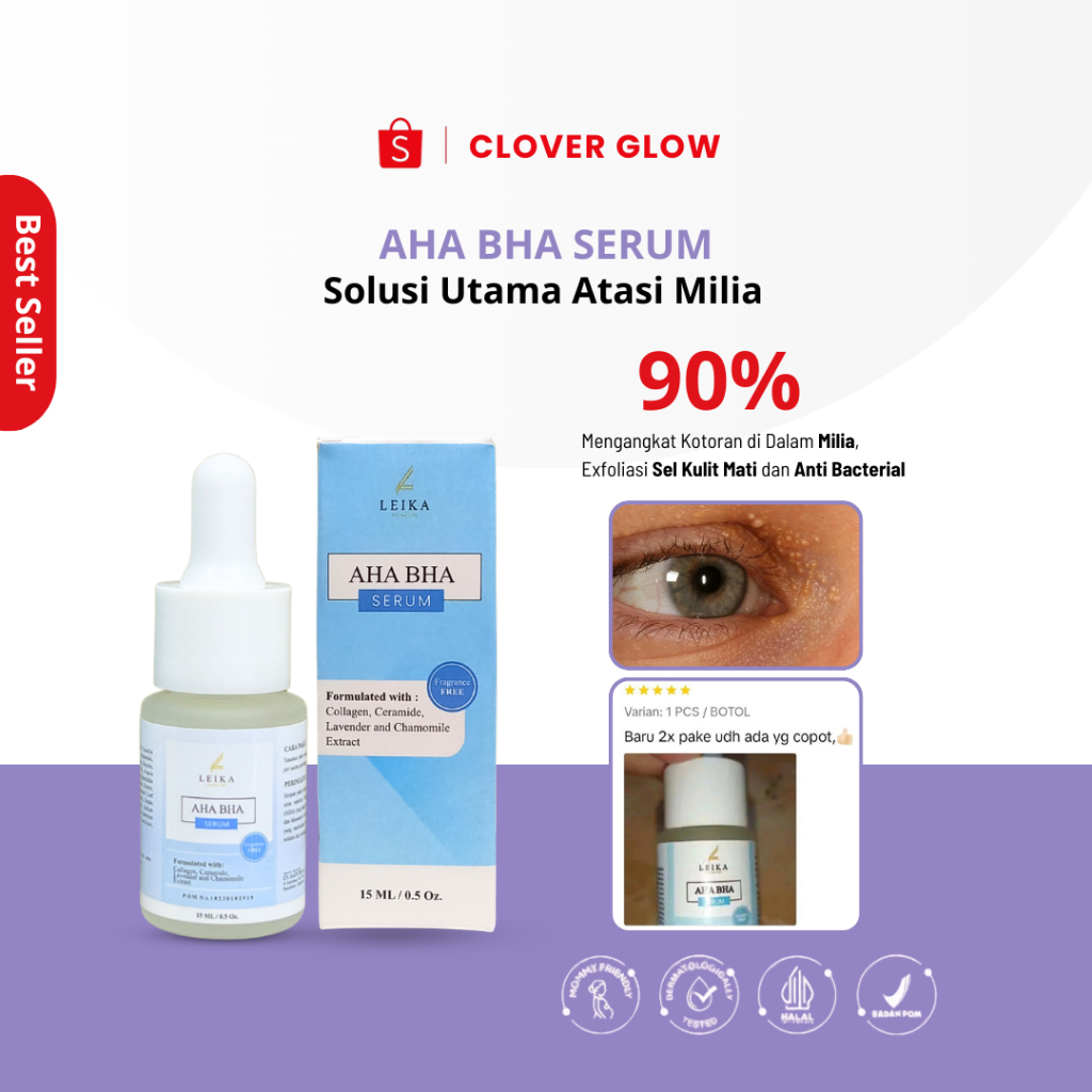 PUTIH MATA !! The Most Powerful milia Remover BPOM serum For milia