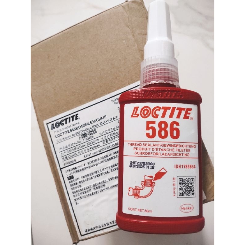 Loctite LOCTITE Glue 586 Brass Copper Pipe Glue THREAD SEALANT QR 50ML