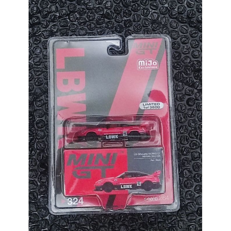 Mini GT 324 LBWK Nissan R35 Red Black SEALED | Shopee Malaysia