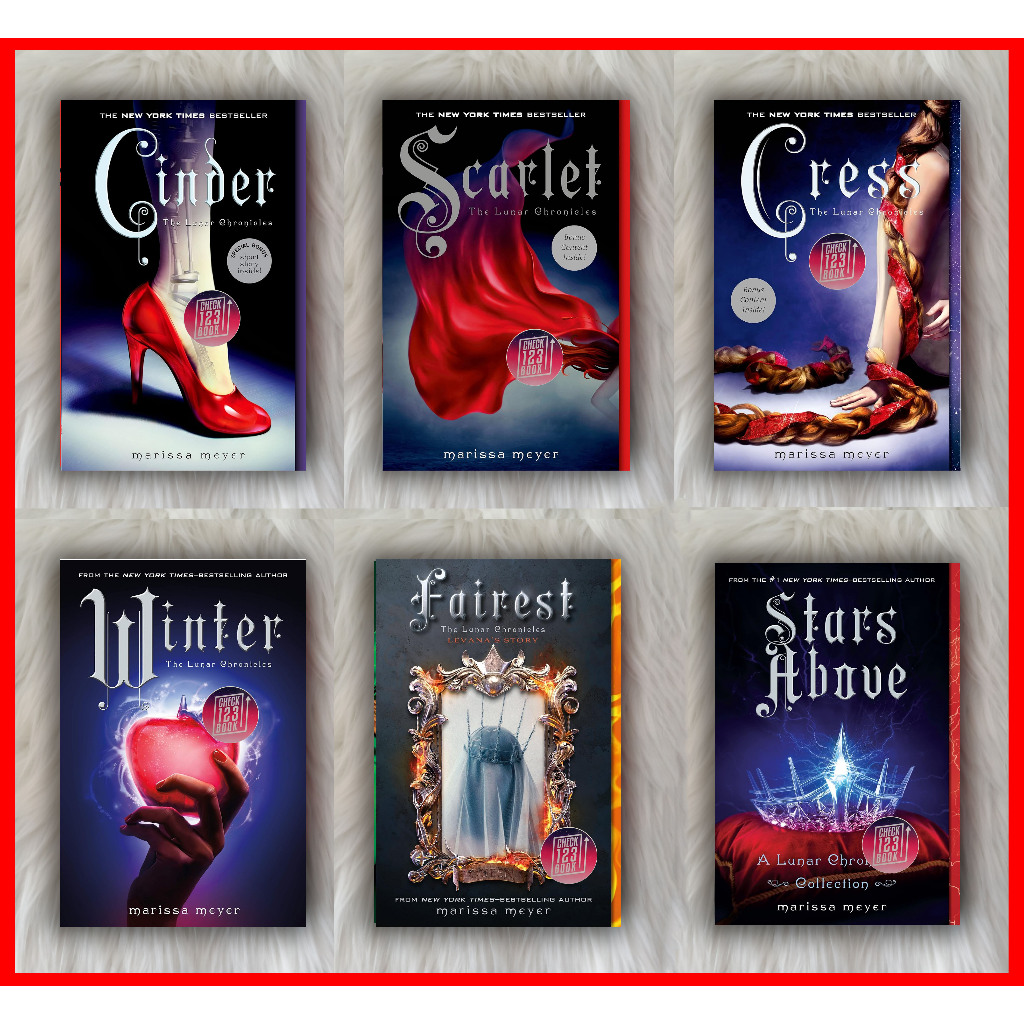 A Lunar Chronicles by Marissa Meyer (Cinder, Scarlet, Cress, Winter ...