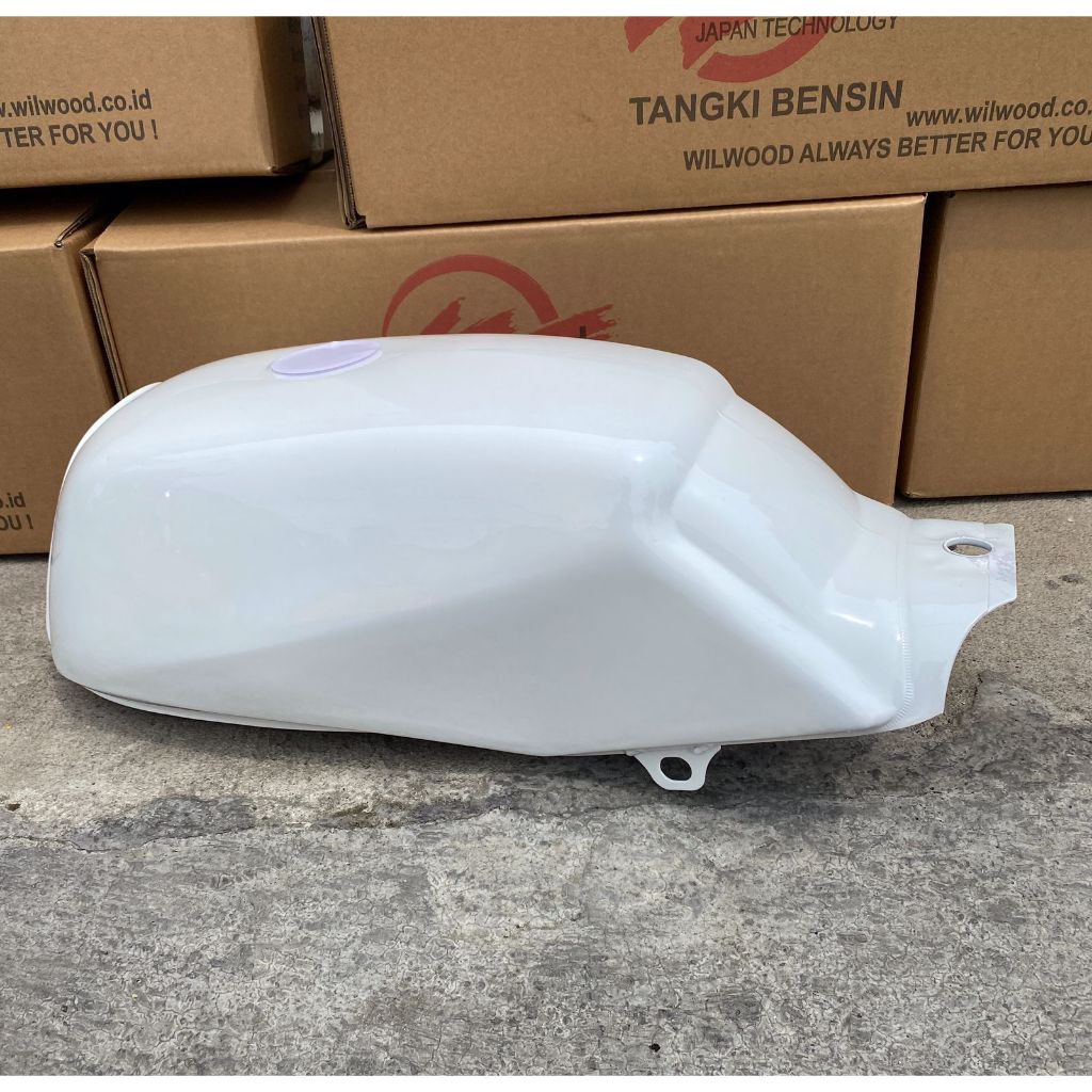 PUTIH Honda WIN Tank WIN TENGKI WIN100 IMPORT White | Shopee Malaysia