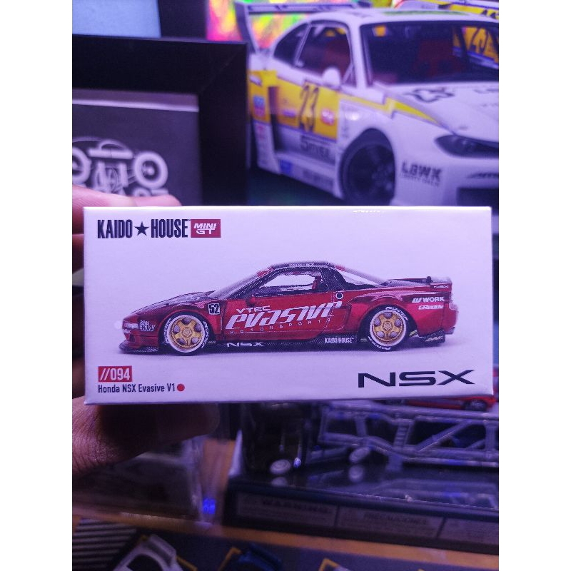 Mini GT X Kaido House Honda NSX Kaido Racing V2 1:64 - Viola Edizione Limitata #173