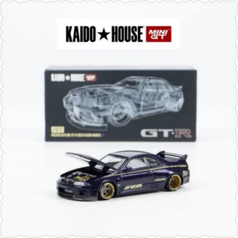 Mini GT X Kaido House Nissan Skyline GT-R (R34) Nismo In Blue KHMG055 – Rocketbox Diecast Warehouse - Foto 5