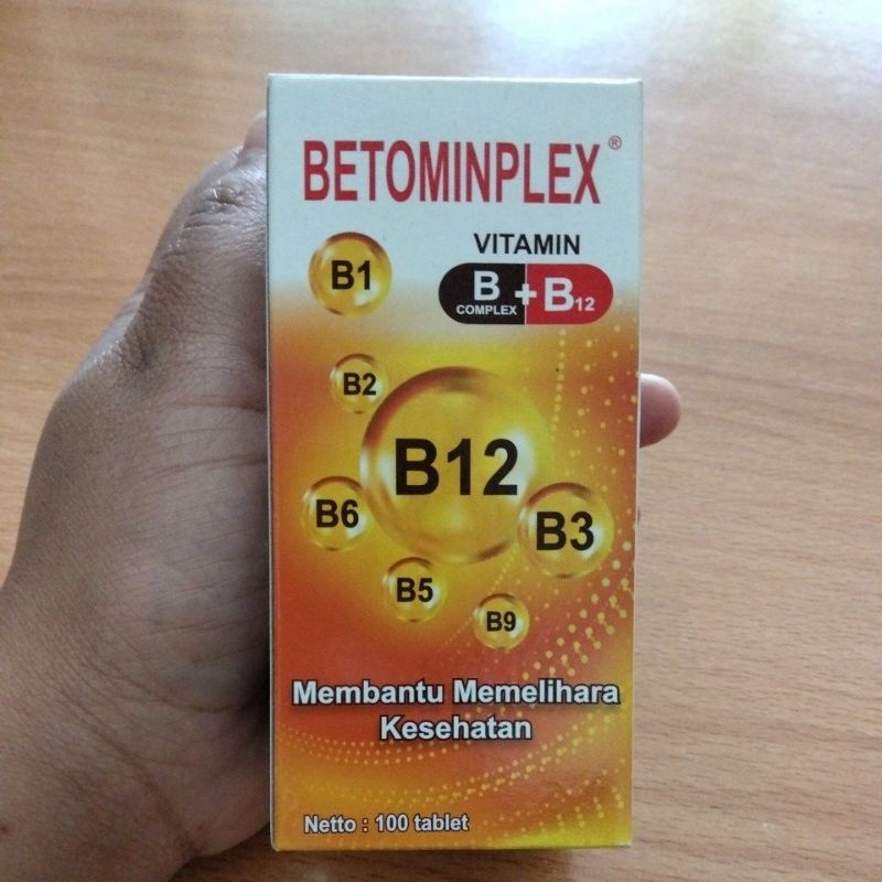 Betominplex VITAMIN B COMPLEX+B12 | Shopee Malaysia