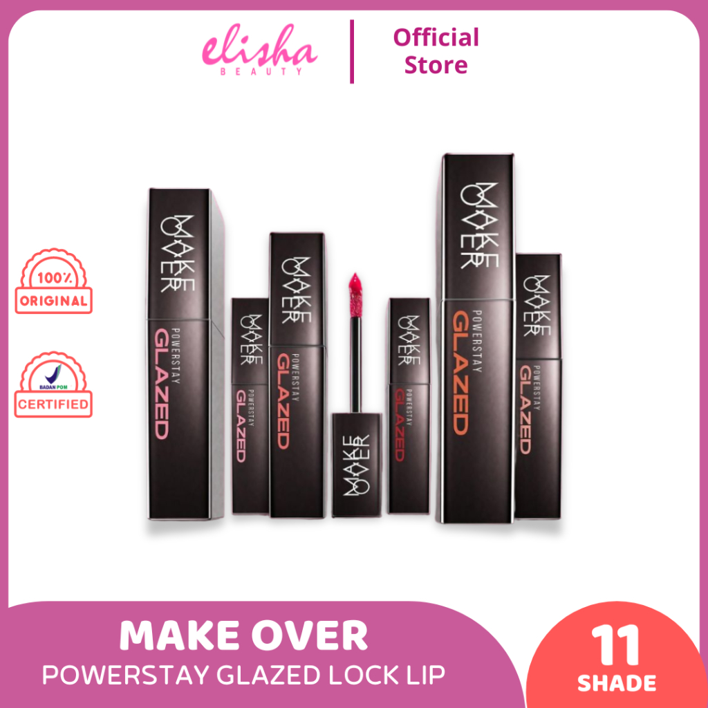 MAKE OVER Powerstay Glazed Lock Lip Pigment | Shopee Malaysia