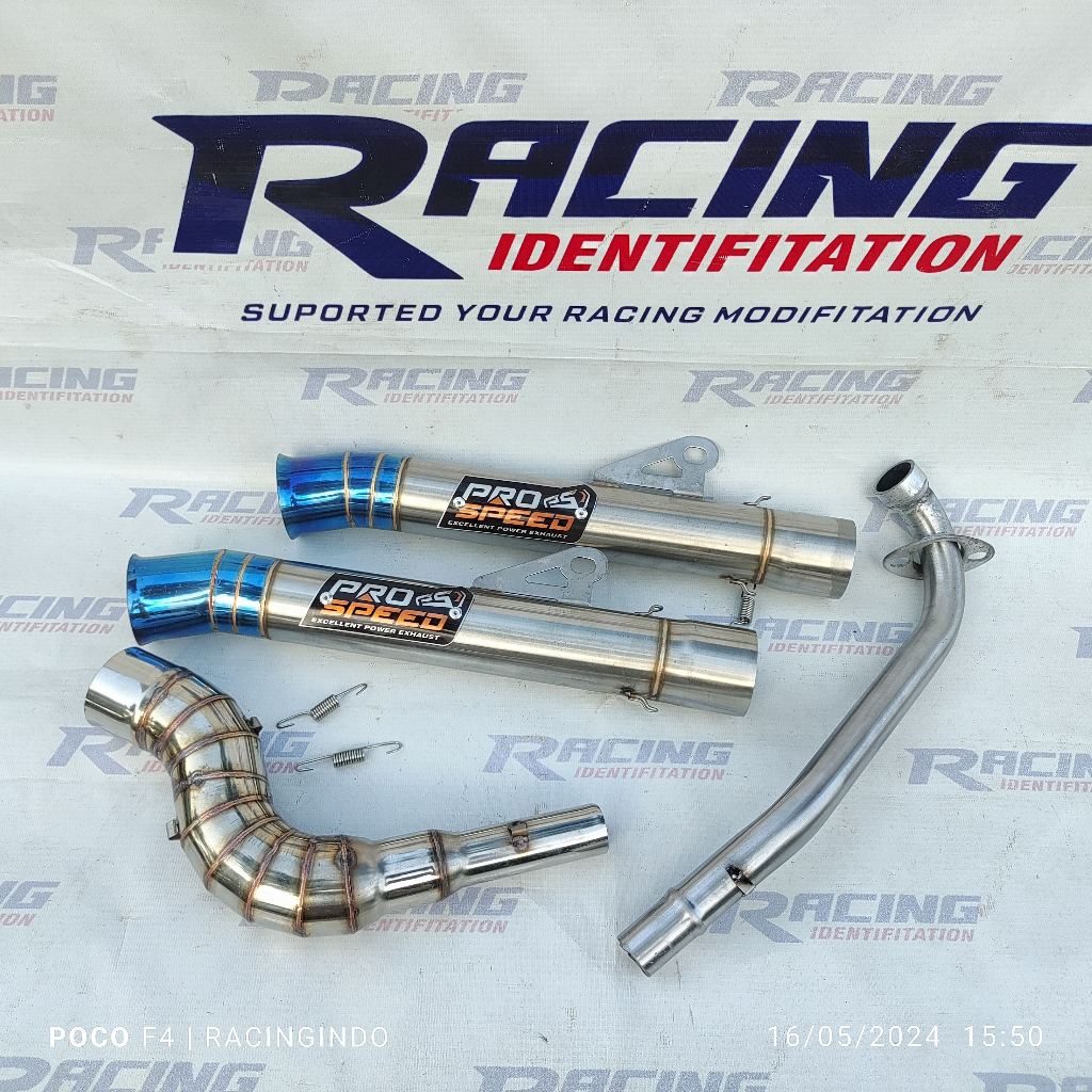 Blue TIP EXHAUST PRO SPEED PROSPEED SUPER OPEN 51mm FOR Ex5 Dream ...