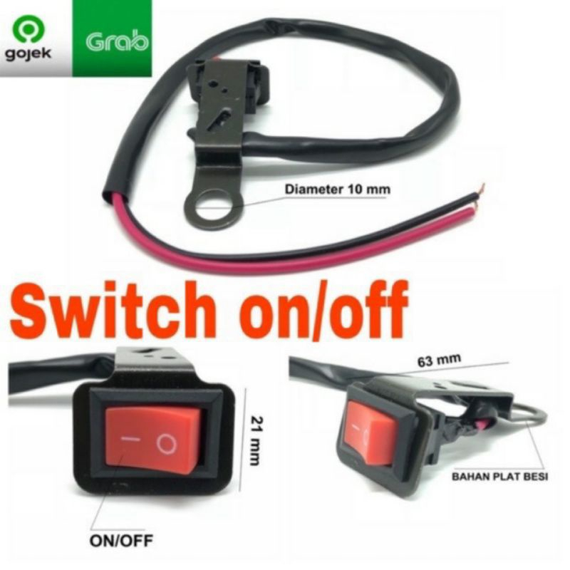 On off Bracket Switch For All universal Motorcycles | Shopee Malaysia