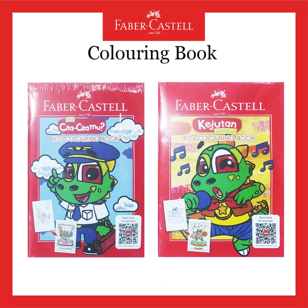 Faber Castell Coloring Book - Kids Colouring Book | Shopee Malaysia