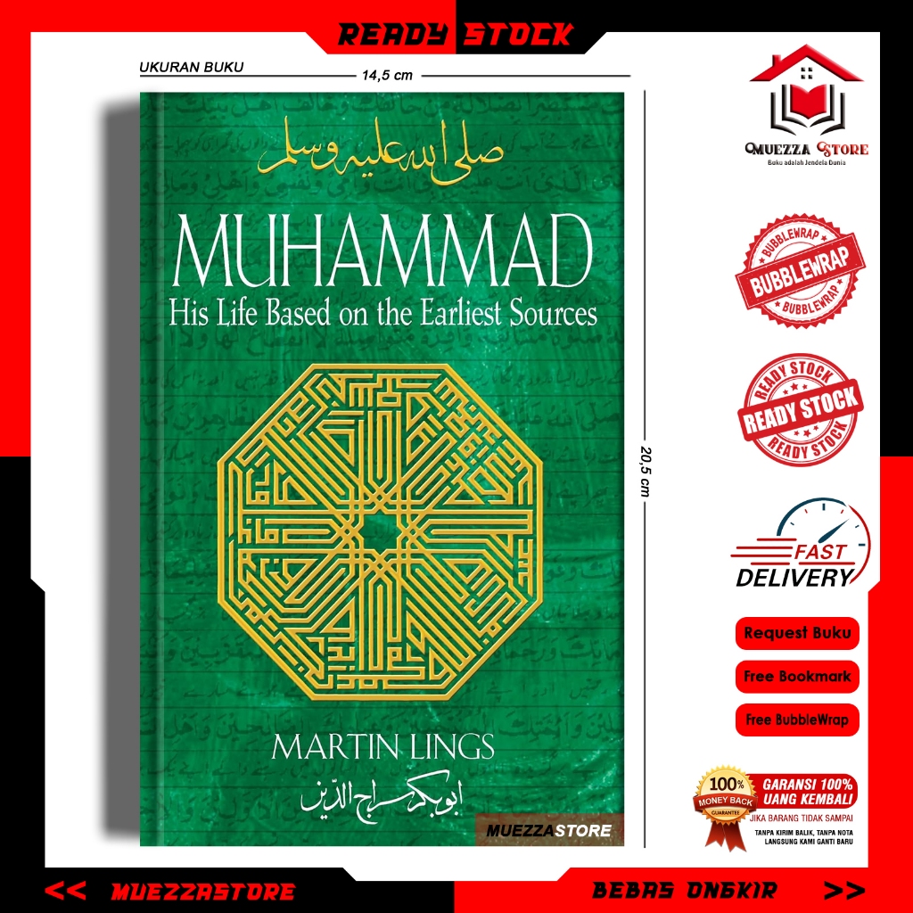 Muhammad His Life Based On The Earliest Sources Martin Lings English Indonesia Shopee