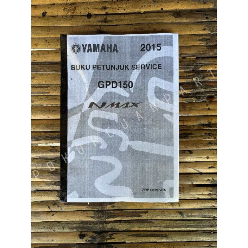 Yamaha NMAX service manual Book Shopee Malaysia