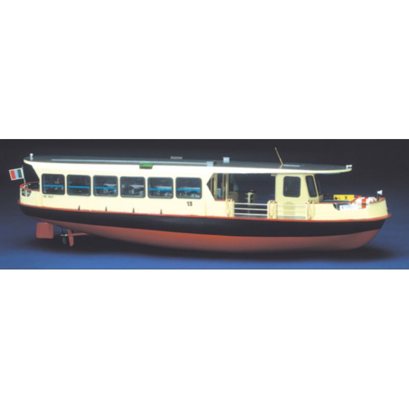 Venice vaporetto Passenger Ship papercraft Pattern Sheet 1160 Scale